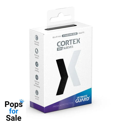 Ultimate Guard Cortex Sleeves Standard Size (100) - Black