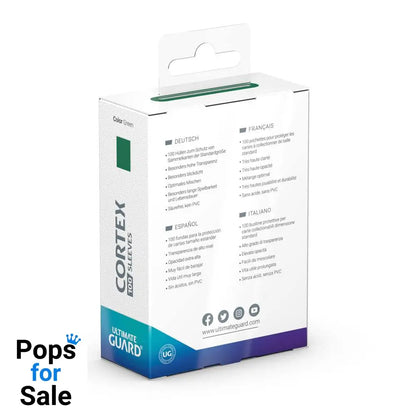 Ultimate Guard Cortex Sleeves Standard Size (100) - Green