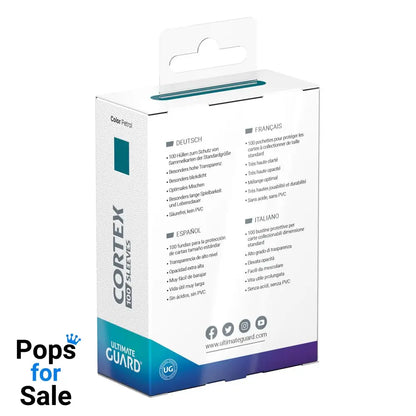 Ultimate Guard Cortex Sleeves Standard Size (100) - Petrol