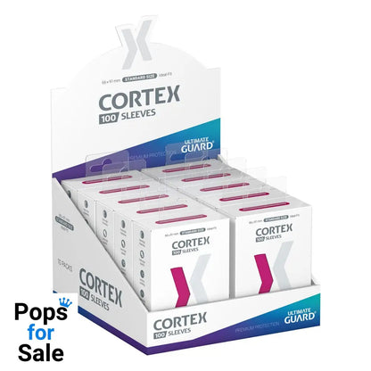 Ultimate Guard Cortex Sleeves Standard Size (100) - Pink Card Sleeves (Standard Size)