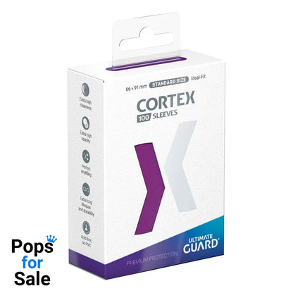 Ultimate Guard Cortex Sleeves Standard Size (100) - Purple Card Sleeves (Standard Size)