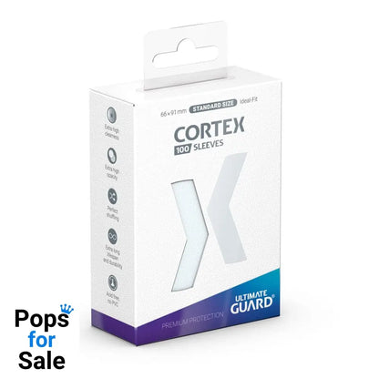 Ultimate Guard Cortex Sleeves Standard Size (100) - Transparent Card Sleeves (Standard Size)