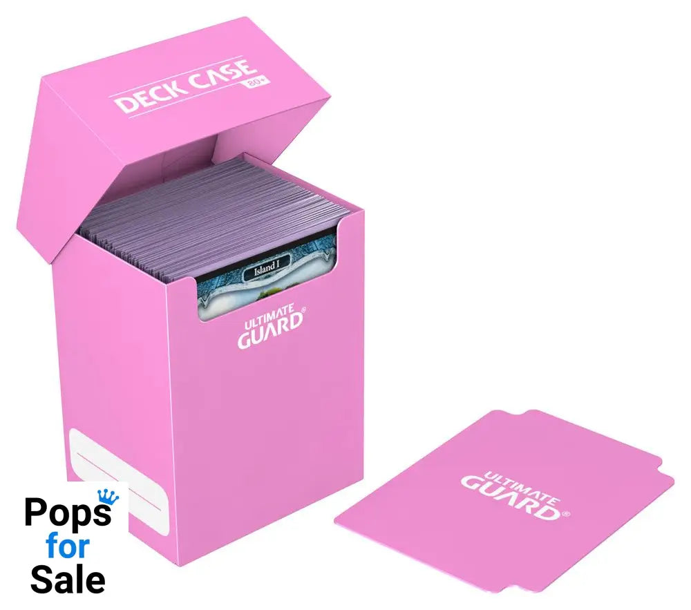 Ultimate Guard Deck Case 80+ - Pink Card Boxes
