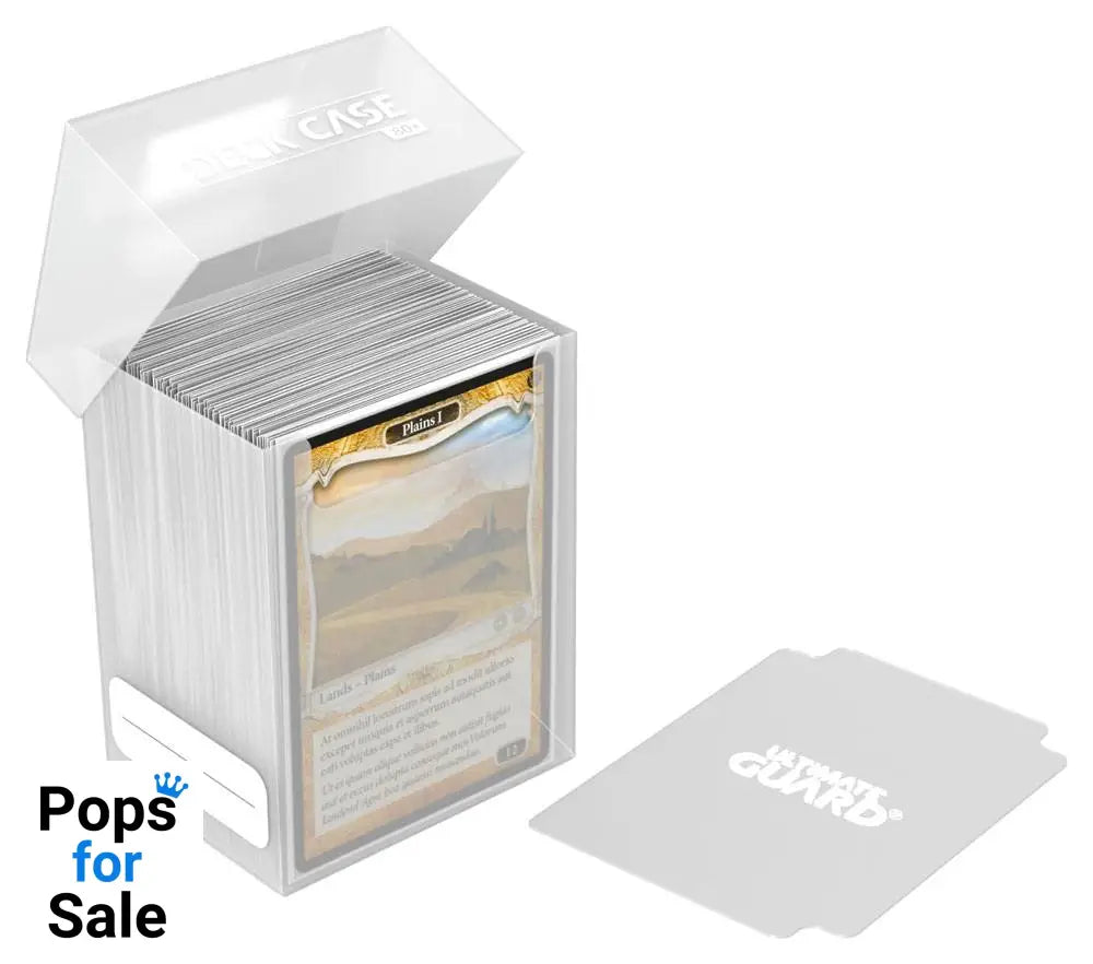 Ultimate Guard Deck Case 80+ - Transparent