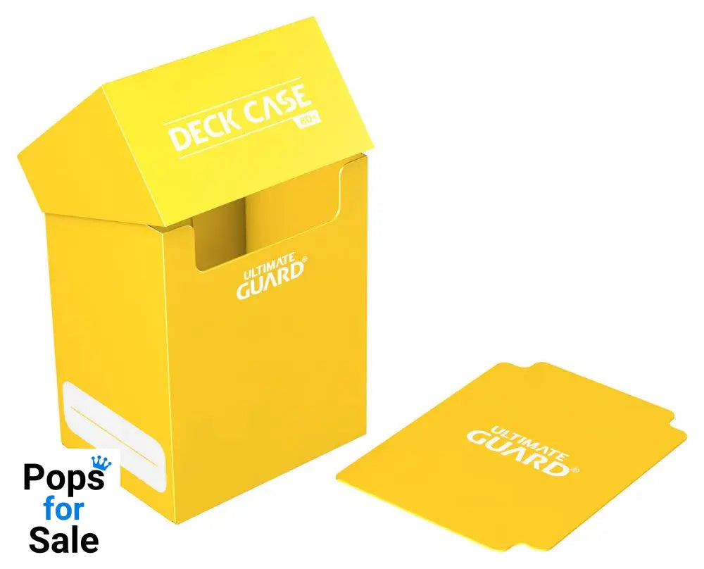 Ultimate Guard Deck Case 80+ - Yellow