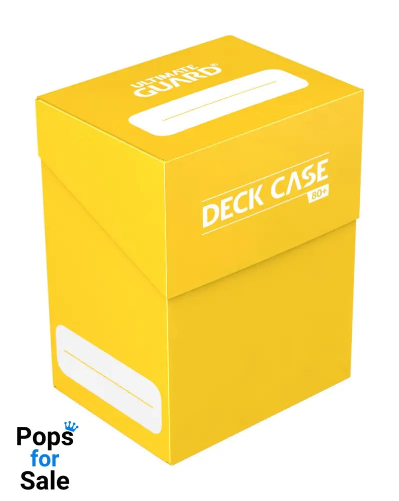 Ultimate Guard Deck Case 80+ - Yellow Card Boxes
