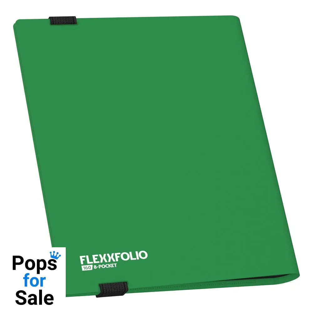 Ultimate Guard Flexxfolio 160 8-Pocket - Green Card Portfolios