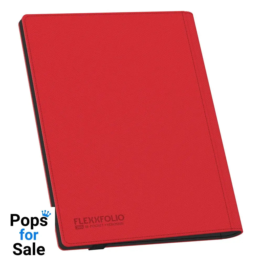 Ultimate Guard Flexxfolio 360 18-Pocket Xenoskin - Red Card Portfolios