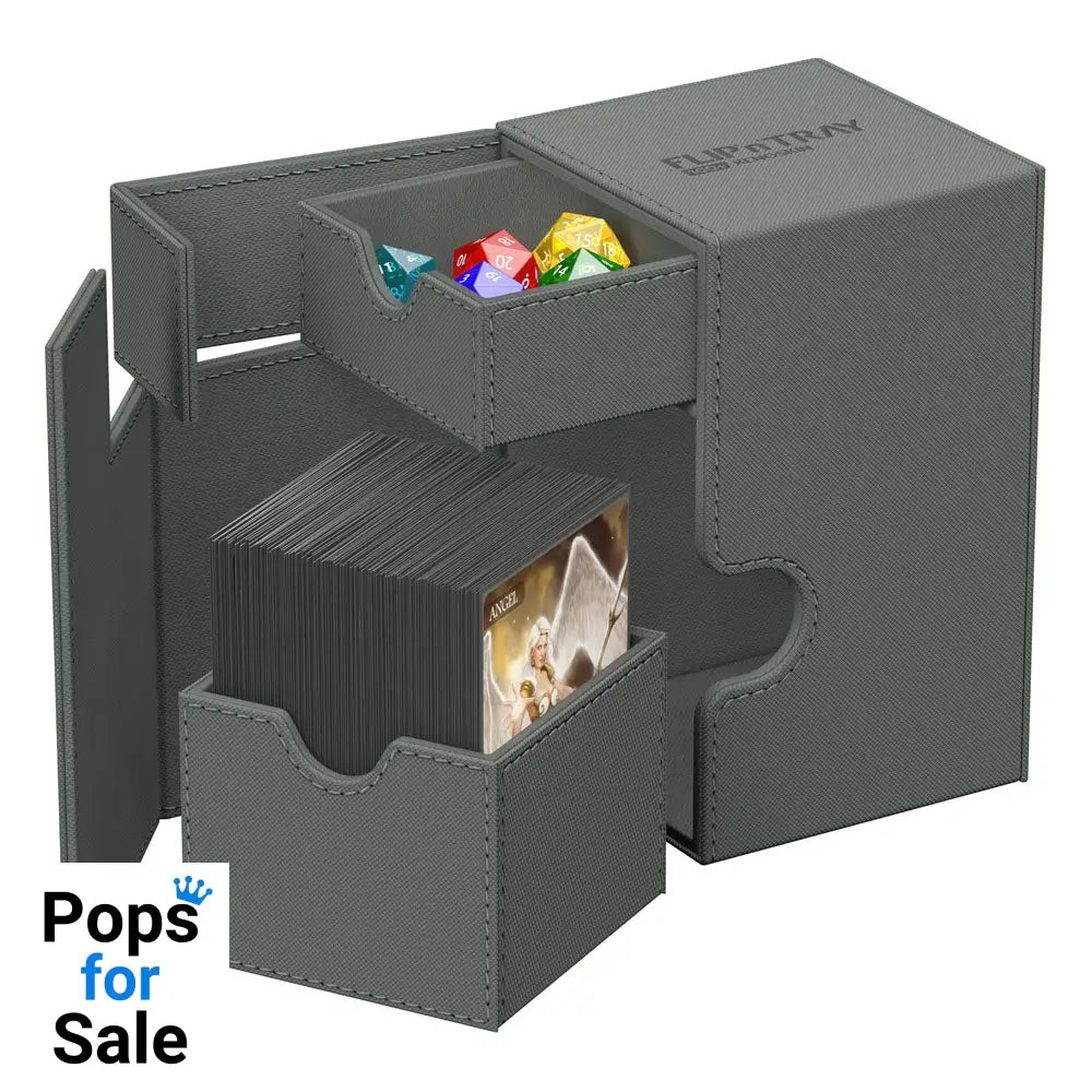 Ultimate Guard Flip’n’Tray 100+ Xenoskin - Grey Card Boxes