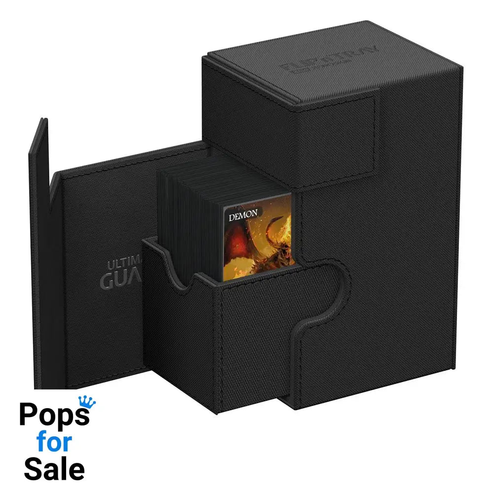 Ultimate Guard Flip’n’Tray 80+ Xenoskin - Black Card Boxes