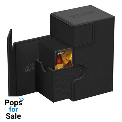 Ultimate Guard Flip’n’Tray 80+ Xenoskin - Black Card Boxes