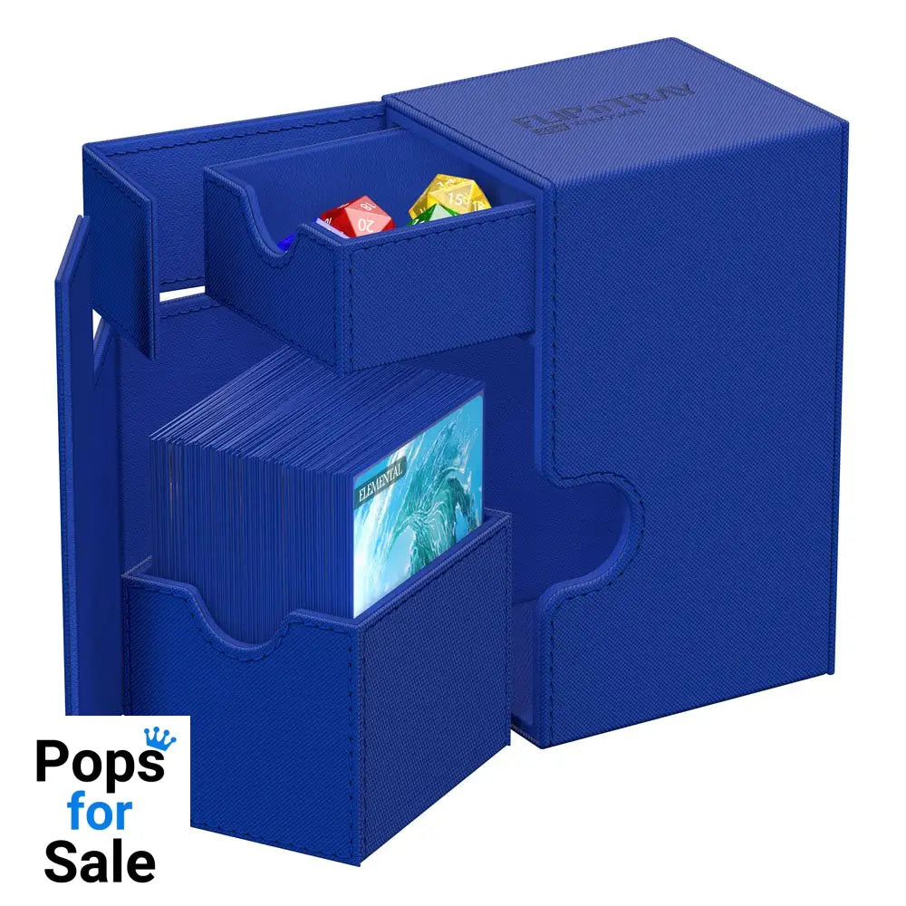 Ultimate Guard Flip’n’Tray 80+ Xenoskin - Blue Card Boxes