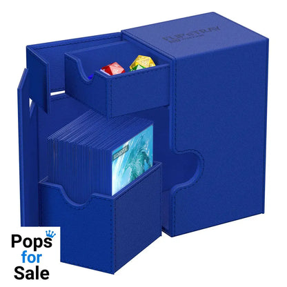 Ultimate Guard Flip’n’Tray 80+ Xenoskin - Blue Card Boxes