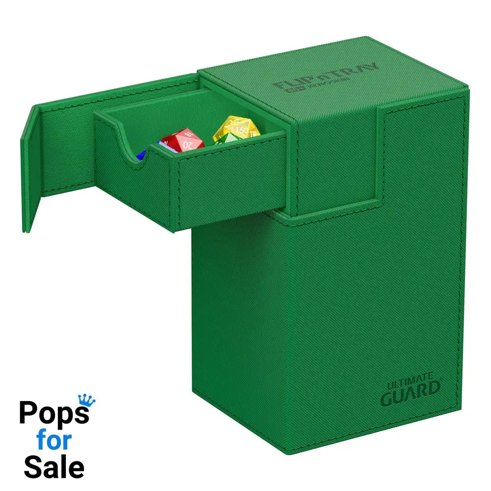 Ultimate Guard Flip'n'Tray 80+  Xenoskin - Green