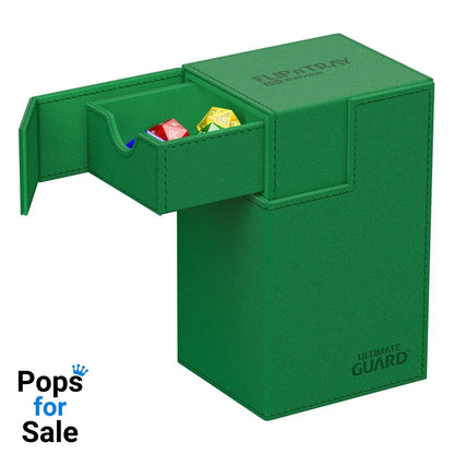 Ultimate Guard Flip'n'Tray 80+  Xenoskin - Green