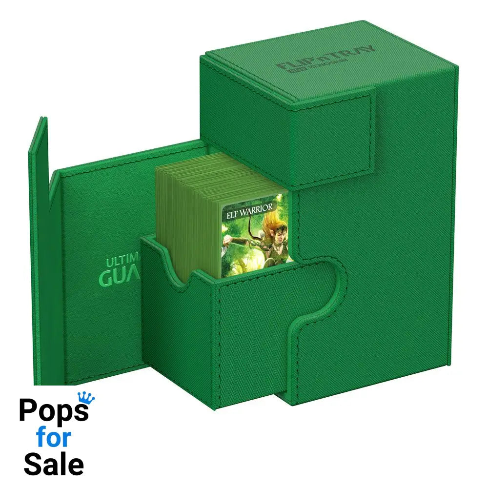 Ultimate Guard Flip'n'Tray 80+  Xenoskin - Green