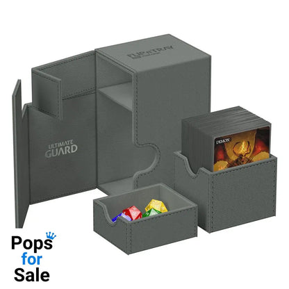 Ultimate Guard Flip’n’Tray 80+ Xenoskin - Grey Card Boxes