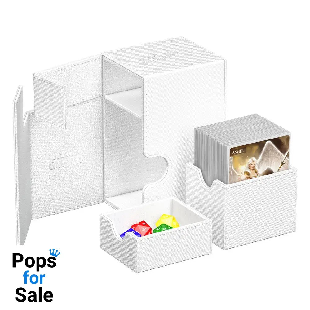Ultimate Guard Flip’n’Tray 80+ Xenoskin - White Card Boxes