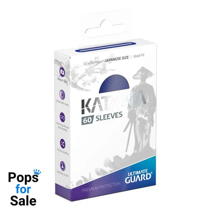 Ultimate Guard Katana Sleeves Japanese Size (60) - Blue