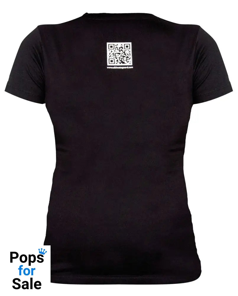 Ultimate Guard Ladies T-Shirt Logo Black Size M