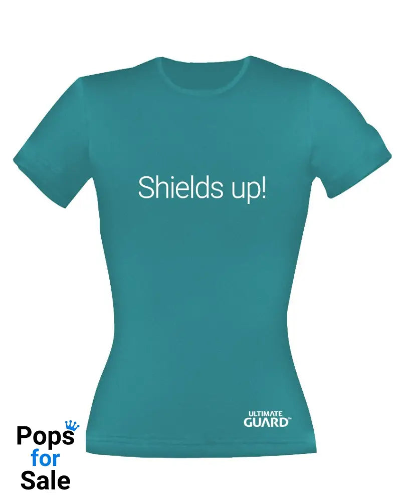 Ultimate Guard Ladies T-Shirt Shields Up! Petrol Blue