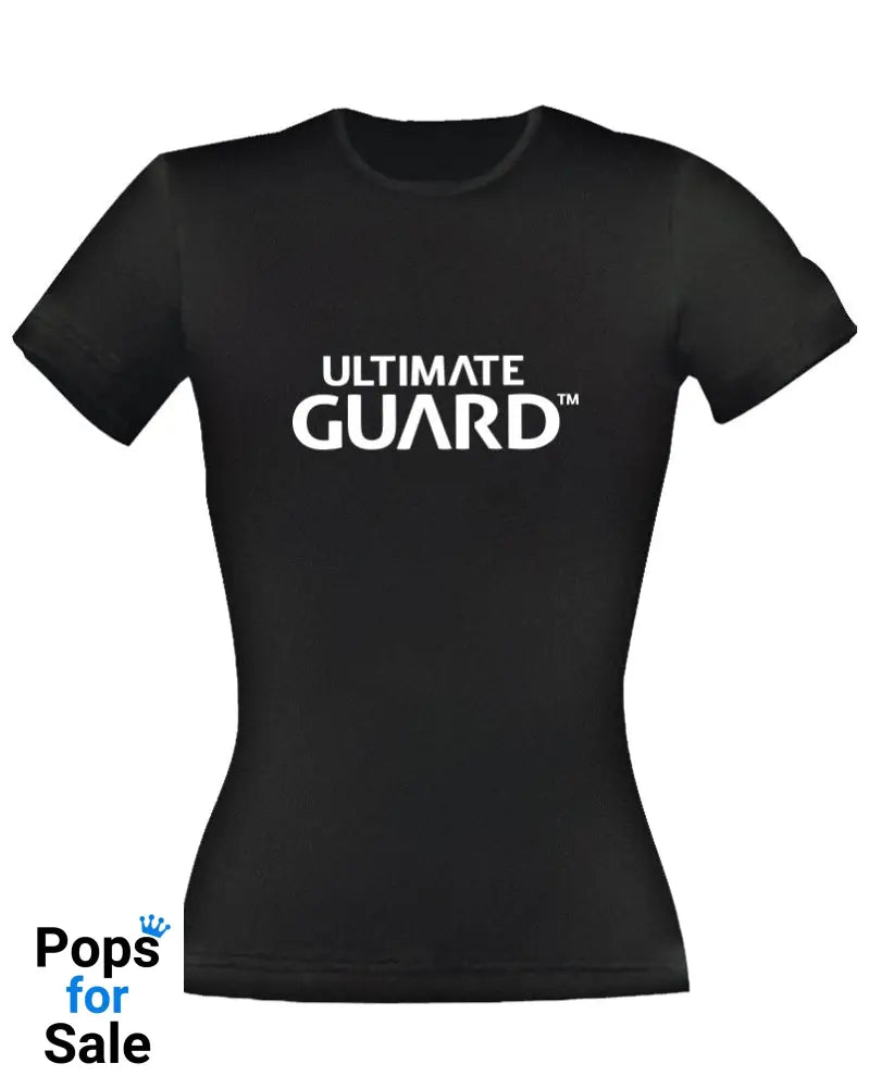 Ultimate Guard Ladies T-Shirt Wordmark Black Size XXL