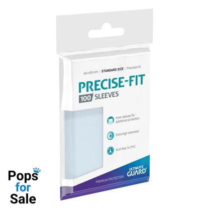 Ultimate Guard Precise-Fit Sleeves Standard Size (100) Card Sleeves (Standard Size)