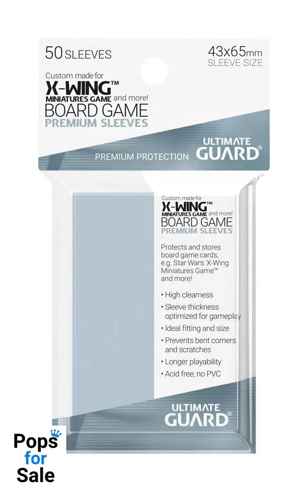 Ultimate Guard Premium Soft Sleeves for Board Game Cards Star Wars™ X-Wing™ Miniatures Game (50)