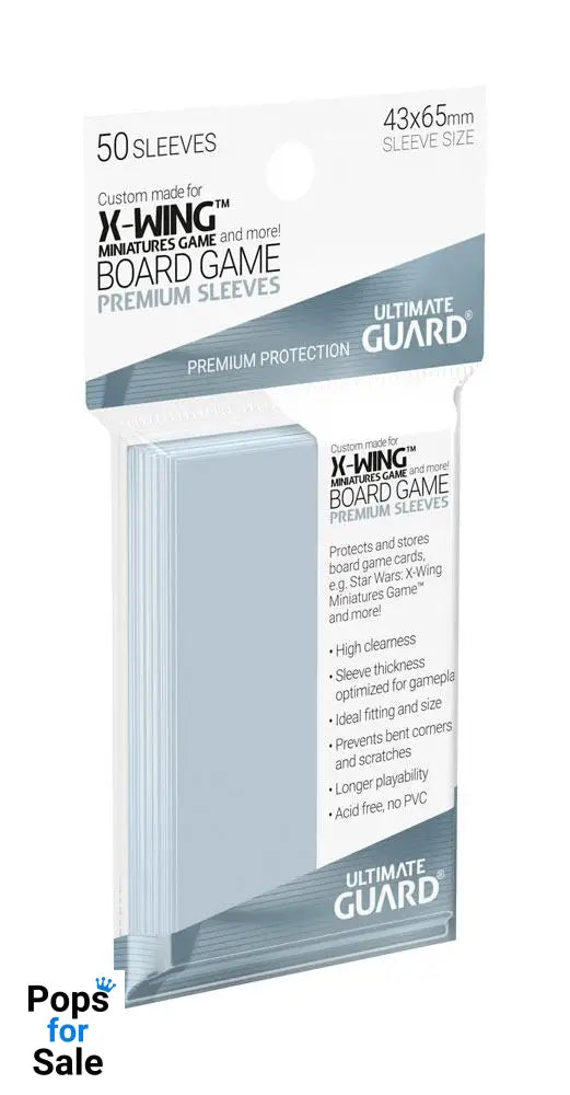Ultimate Guard Premium Soft Sleeves for Board Game Cards Star Wars™ X-Wing™ Miniatures Game (50)