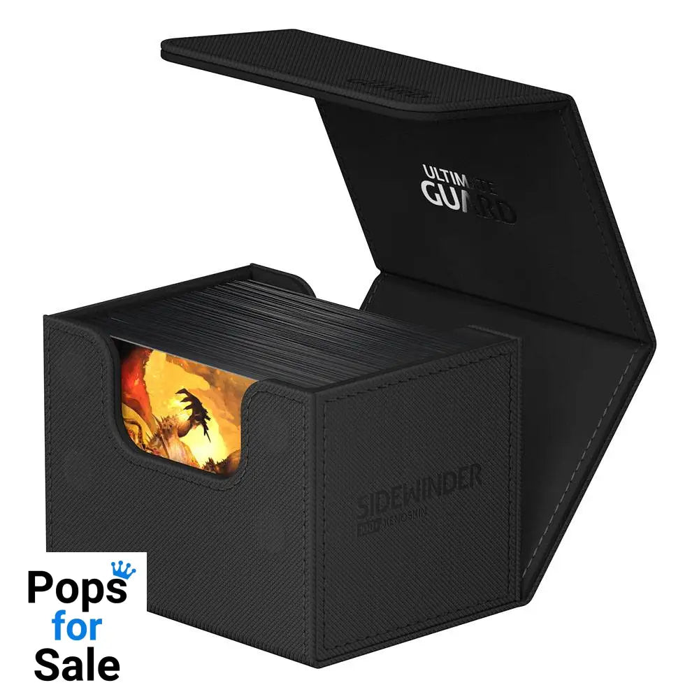 Ultimate Guard Sidewinder 100+ Xenoskin - Black Card Boxes