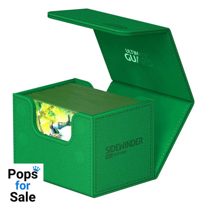 Ultimate Guard Sidewinder 100+ Xenoskin - Green Card Boxes