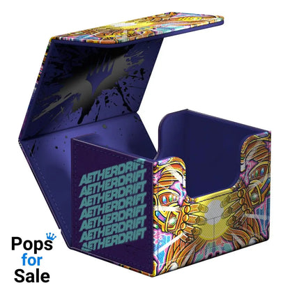 Ultimate Guard Sidewinder 100+ Xenoskin Magic: The Gathering ’Aetherdrift’ - Solar Gearhulk Card Boxes