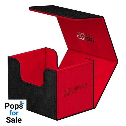 Ultimate Guard Sidewinder 100+ Xenoskin Synergy - Black/Red Card Boxes