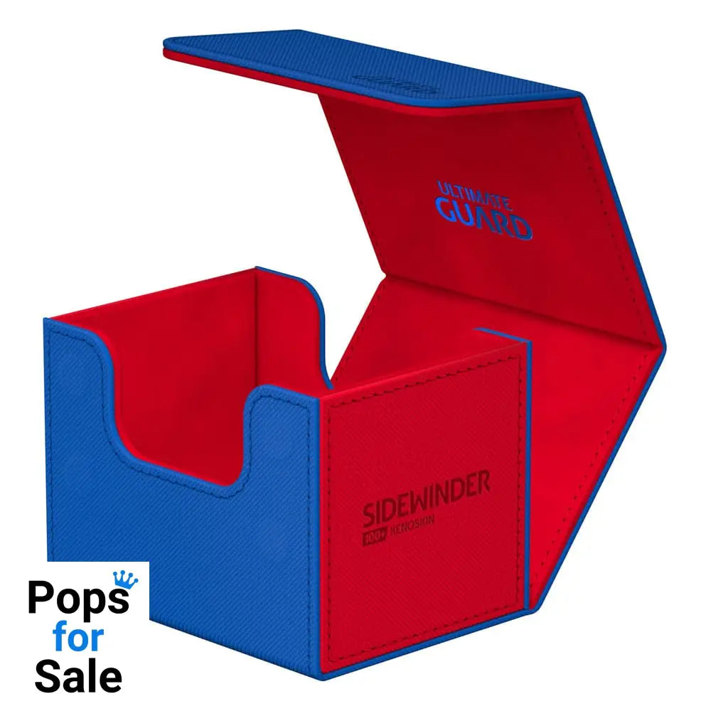 Ultimate Guard Sidewinder 100+ Xenoskin Synergy - Blue/Red Card Boxes