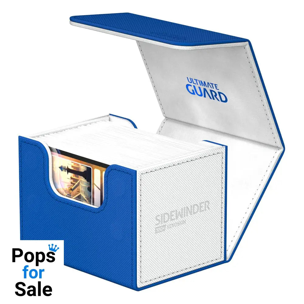 Ultimate Guard Sidewinder 100+ Xenoskin Synergy - White/Blue Card Boxes