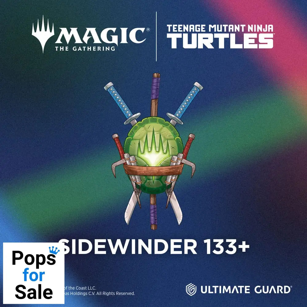 Ultimate Guard Sidewinder 133+ Xenoskin Magic: The Gathering | Teenage Mutant Ninja Turtles - Lean Mean Green