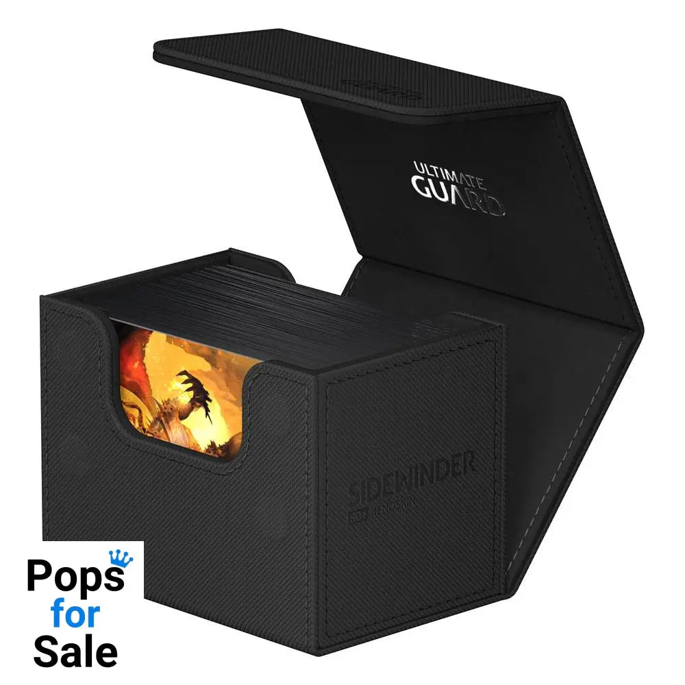 Ultimate Guard Sidewinder 80+ Xenoskin - Black Card Boxes