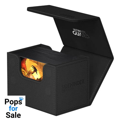 Ultimate Guard Sidewinder 80+ Xenoskin - Black Card Boxes