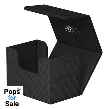 Ultimate Guard Sidewinder 80+ Xenoskin - Black Card Boxes