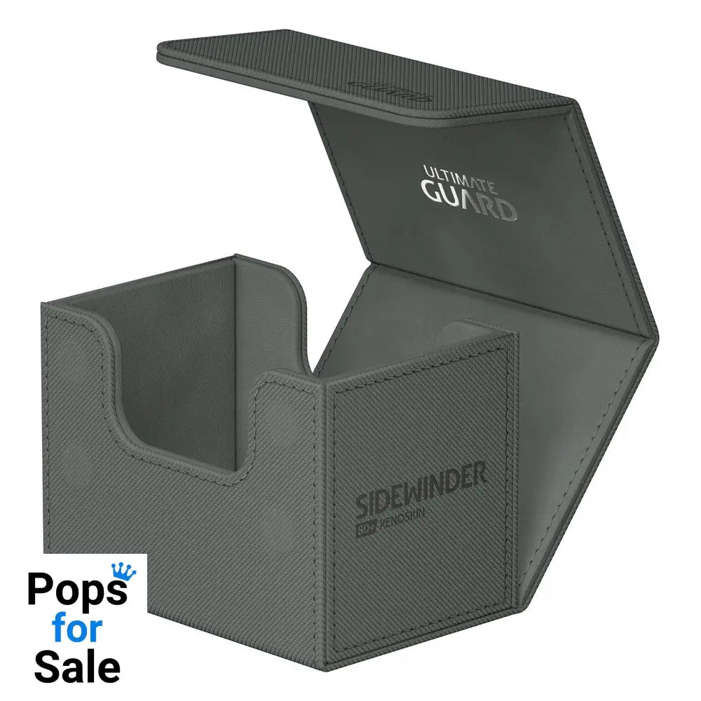 Ultimate Guard Sidewinder 80+ Xenoskin - Grey Card Boxes