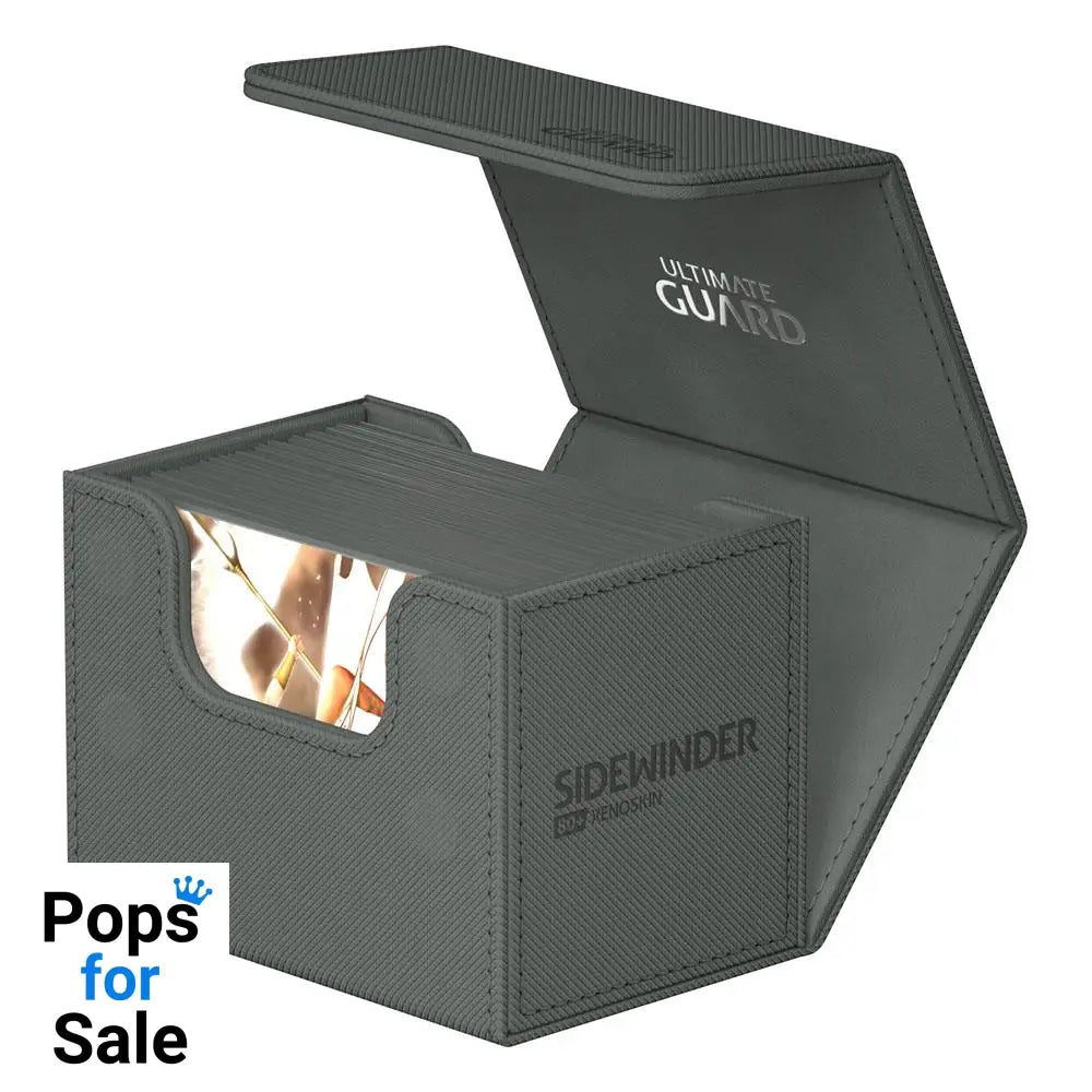 Ultimate Guard Sidewinder 80+ Xenoskin - Grey Card Boxes