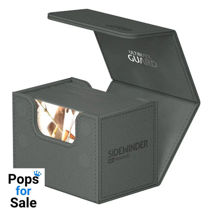 Ultimate Guard Sidewinder 80+ Xenoskin - Grey Card Boxes