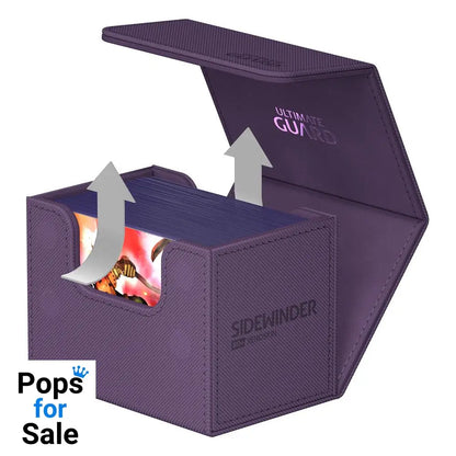 Ultimate Guard Sidewinder 80+ Xenoskin - Purple Card Boxes
