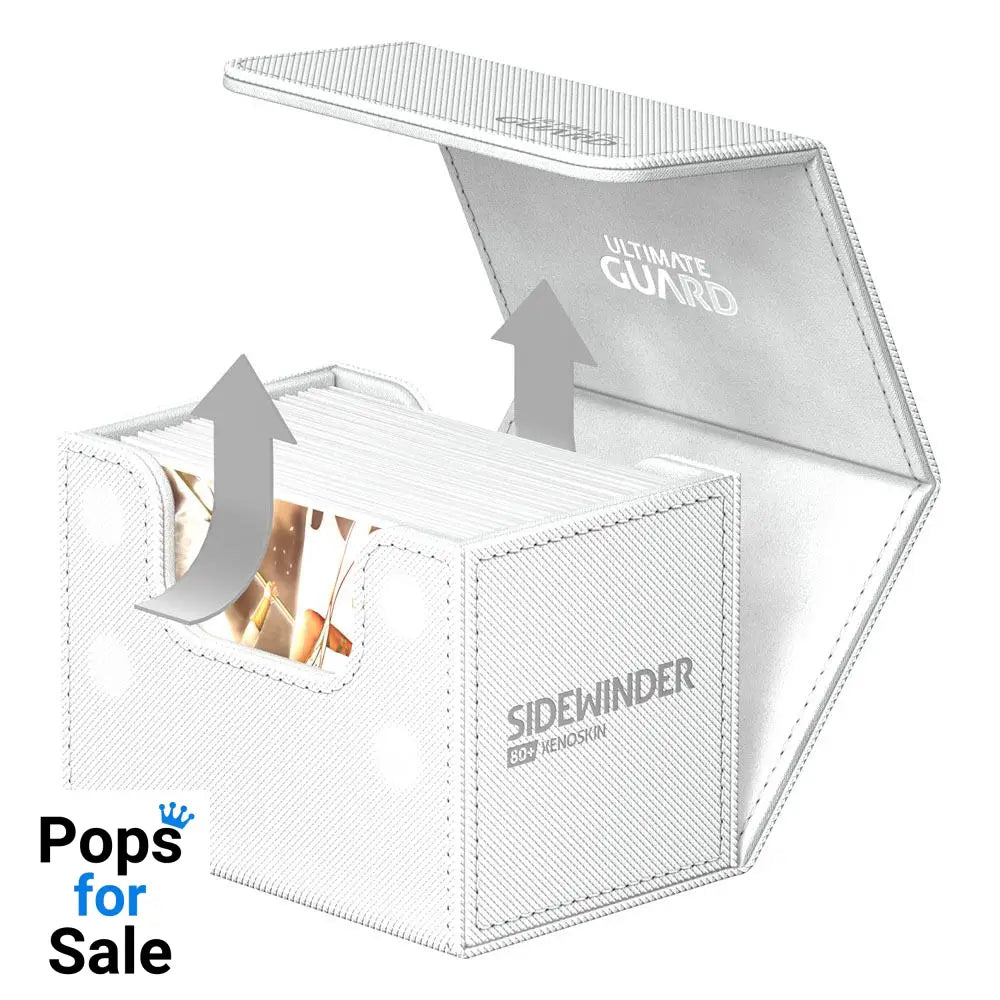 Ultimate Guard Sidewinder 80+ Xenoskin - White Card Boxes