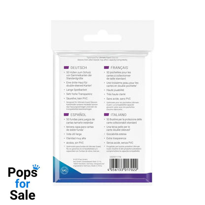 Ultimate Guard Supreme UX 3rd Skin Sleeves (50)