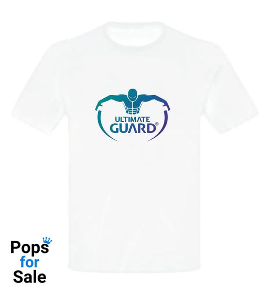 Ultimate Guard T-Shirt Logo White Size XXL
