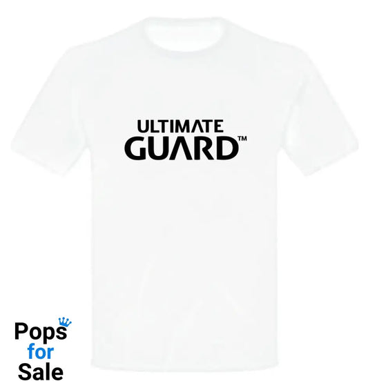 Ultimate Guard T-Shirt Wordmark White Size XXL