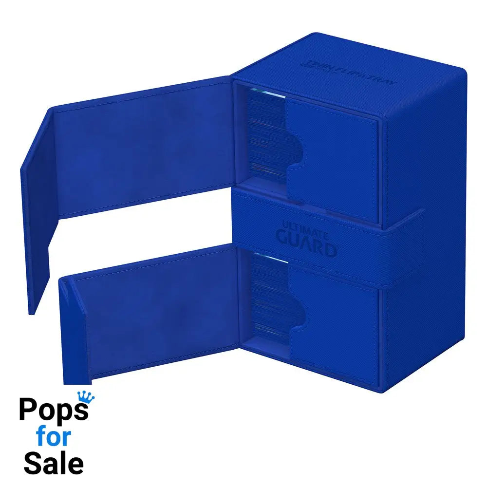 Ultimate Guard Twin Flip’n’Tray 160+ Xenoskin - Blue Card Boxes