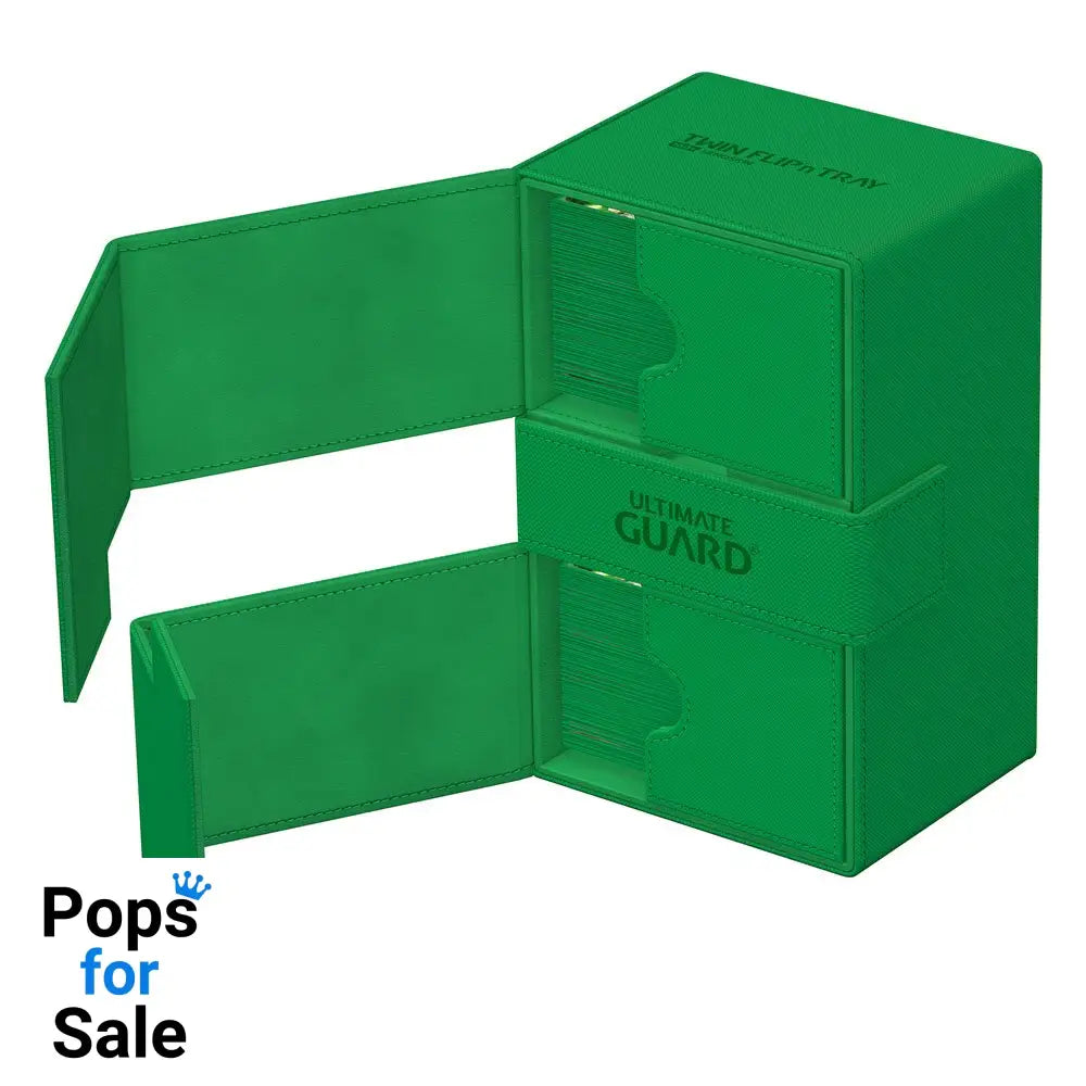 Ultimate Guard Twin Flip'n'Tray 160+ Xenoskin - Green