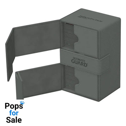 Ultimate Guard Twin Flip’n’Tray 160+ Xenoskin - Grey Card Boxes